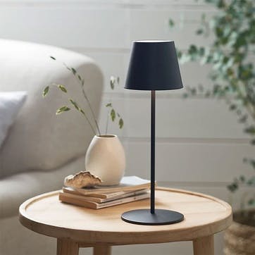 Menton Portable Lamp H34cm, Black