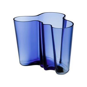 Aalto Vase H16cm, Ultramarine Blue