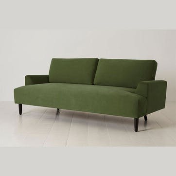 Model 05 3 Seater Velvet Sofa, Vine