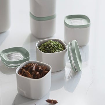Leo Balance  6 Piece Small Food & Spices Container Set, Mint