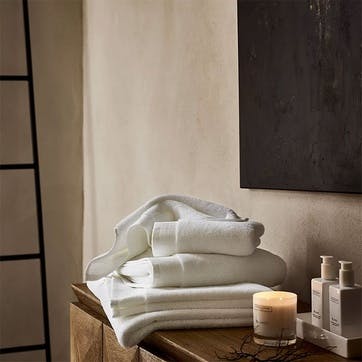 Luxe Supima Bath Towel 70 x 125cm , White