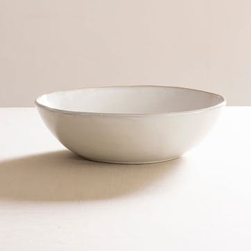 Organic Bowl D33cm, White