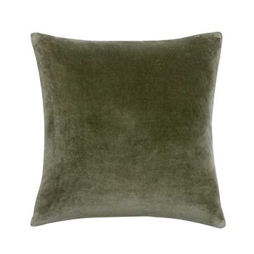 Jaipur Cushion 45 x 45cm, Olive