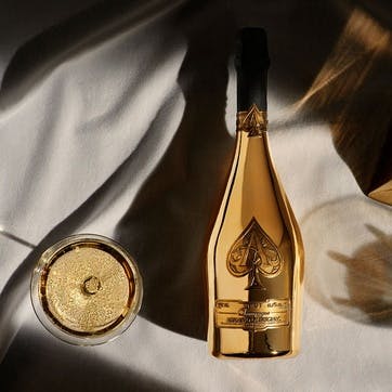 Armand de Brignac Gold Brut Champagne in Velvet Bag 75cl