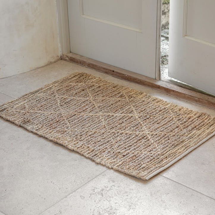 Vandi Jute Doormat 60 x 90cm, Natural