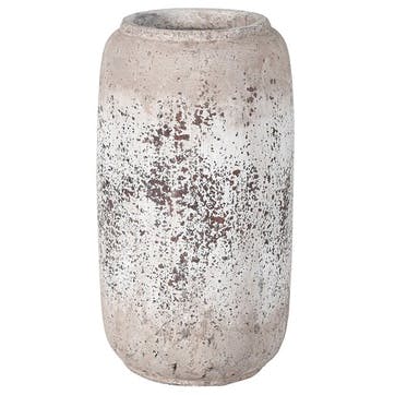 Distressed Vase H44cm, Stone