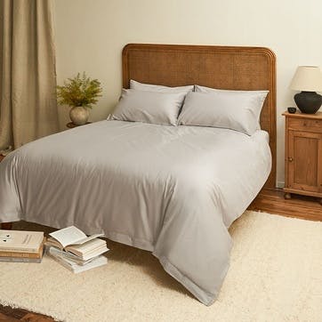 Original Percale  Duvet Cover Superking, Dove Grey