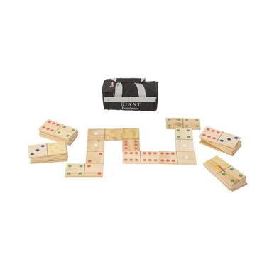 Giant Dominoes Game, 18cm, Multi