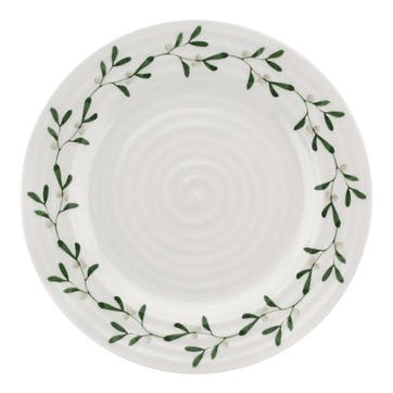 Mistletoe Side Plates, Set of 4