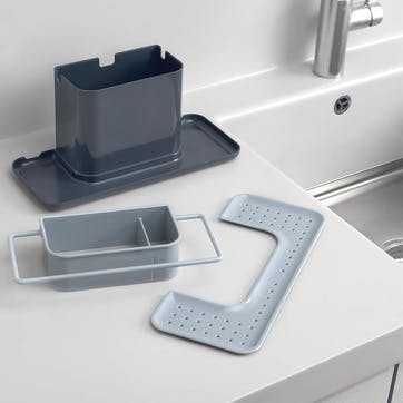 Caddy Sink Tidy, Large, Grey