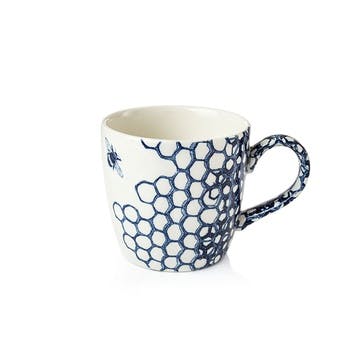 Ink Blue Pollen Mug, 300ml