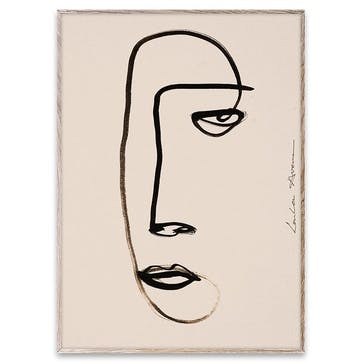 Serious Dreamer Acoustic Panel 57 x 80cm, Beige