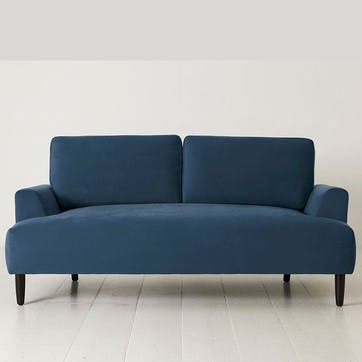 Model 05 2 Seater Velvet Sofa, Teal