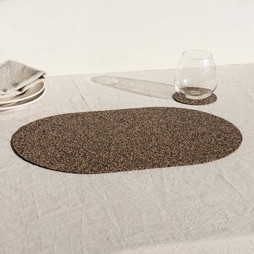 Dash Set of 4 Placemats W30 x L40cm, Black