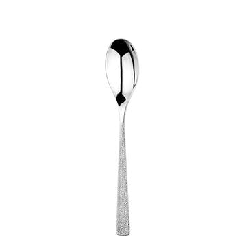 Tilia Crackle Dessert Spoon L19cm, Mirror Finish