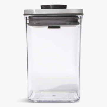 Good Grips Pop Small Square Storage Container 1L, Grey