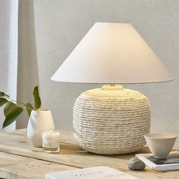 Mawes Table Lamp H48cm, Natural