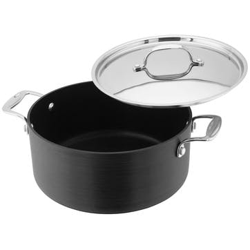  Master Class Casserole Dish, 2.5L/20 cm, Black : Home & Kitchen