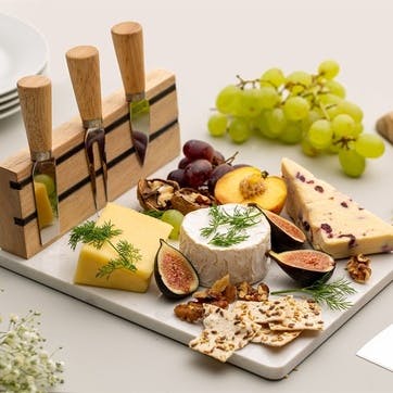 5 Piece Cheese Serving Set , Multi
