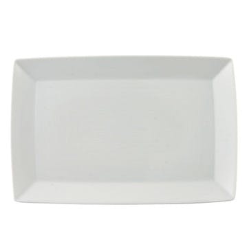 Loft, Angular Platter, 28cm, White