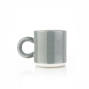 Dipped Espresso Mug, 100ml, Grey