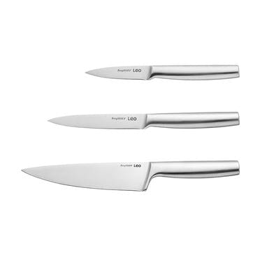 Leo Legacy 3PC Starter Knife Set, Stainless Steel