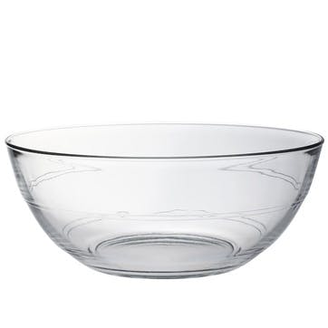 Gigogne Set of 6 Bowls, D26cm, Clear