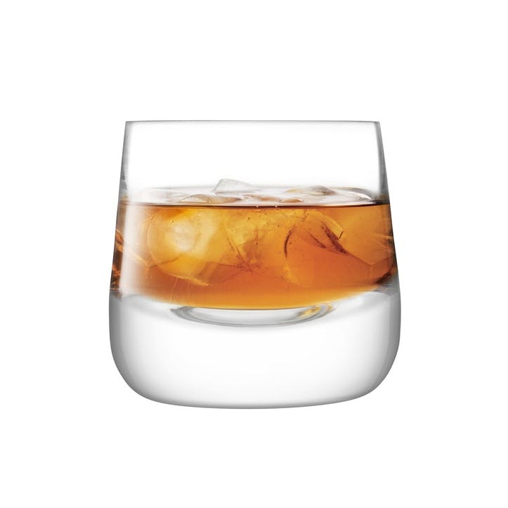 Bar Culture, Whiskey Glass, Set of 2, 220ml, Clear