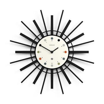 Stingray Wall Clock D43.6cm, Black