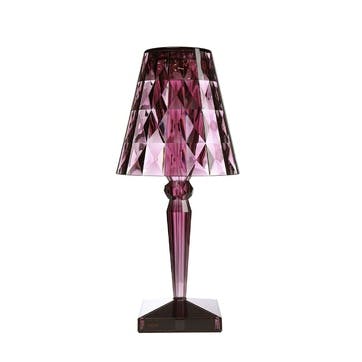 Wireless Ferruccio Laviani 2019 Big Battery Lamp, Plum