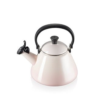 Stoneware Kone Kettle 1.6L, Shell Pink