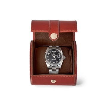 Watch Roll L10 x W14.5cm, Cognac