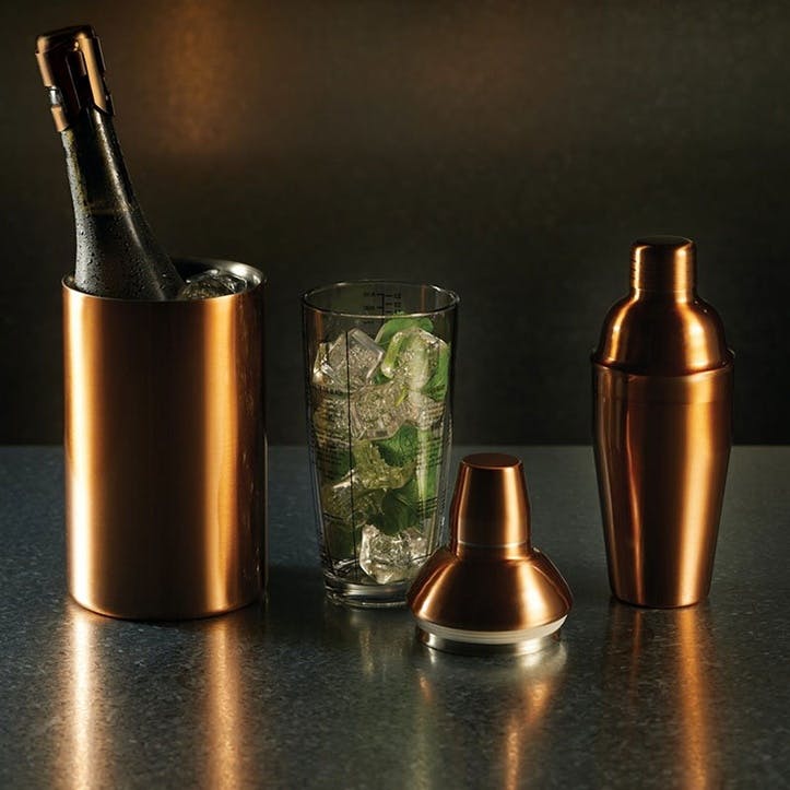 Copper Finish 500ml Cocktail Shaker