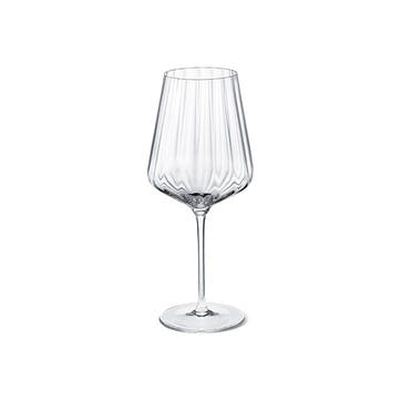 Bernadotte Set of 6 Lead Free Crystal White Wine Glasses 430ml, Clear