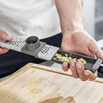 Z-Cut Fine Grater, Grey