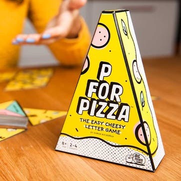 P for Pizza Family Word Game