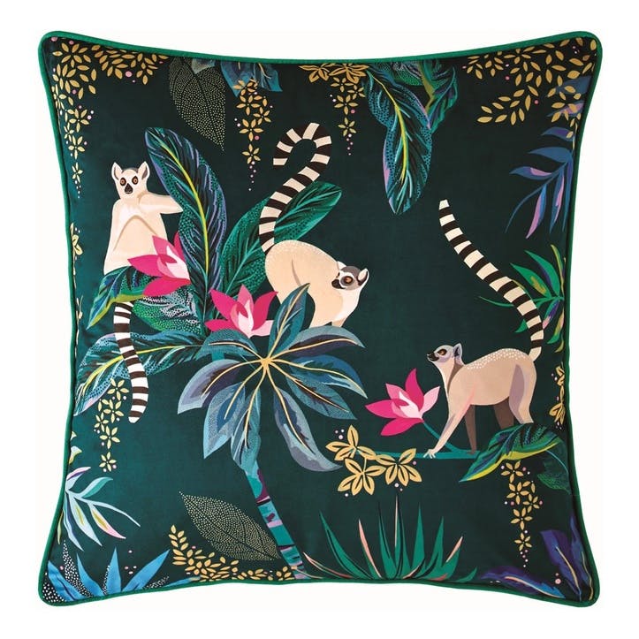 Cushion, 50 x 50cm, Sara Miller London, Lemur, multi