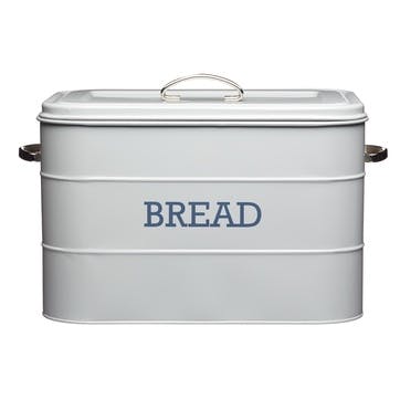 Living Nostalgia Bread Bin in French Grey