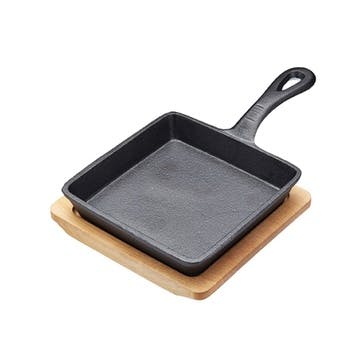 Cast Iron Mini Frying Pan, 15cm, KitchenCraft