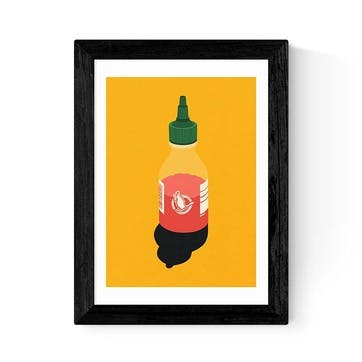 Rosi Feist Chilli Sauce Print, Yellow