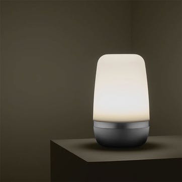 Spirit LED Outdoor Lamp, Platinum Gray