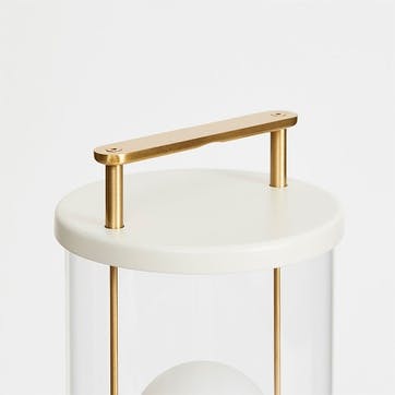 Tala x Farrow & Ball The Muse Portable Lamp, Candlenut White