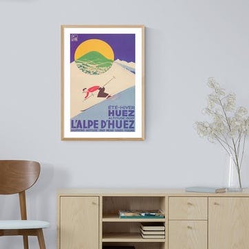 Anonymous L'Alpe D'Huez Print, Multi