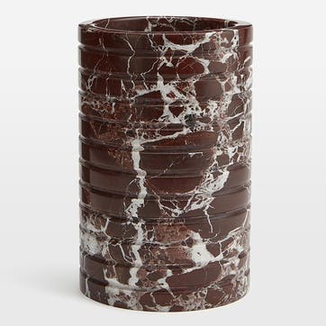 Pavel Wine Cooler, Red Marble