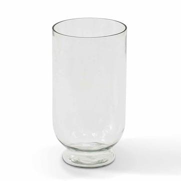 Ashton Hurricane Vase H33.5cm, Clear