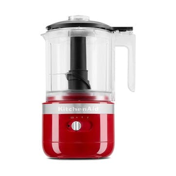 Cordless food chopper, Empire Red, KitchenAid