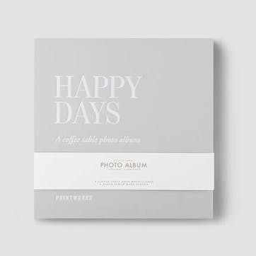 Happy Days Photo Album, Grey