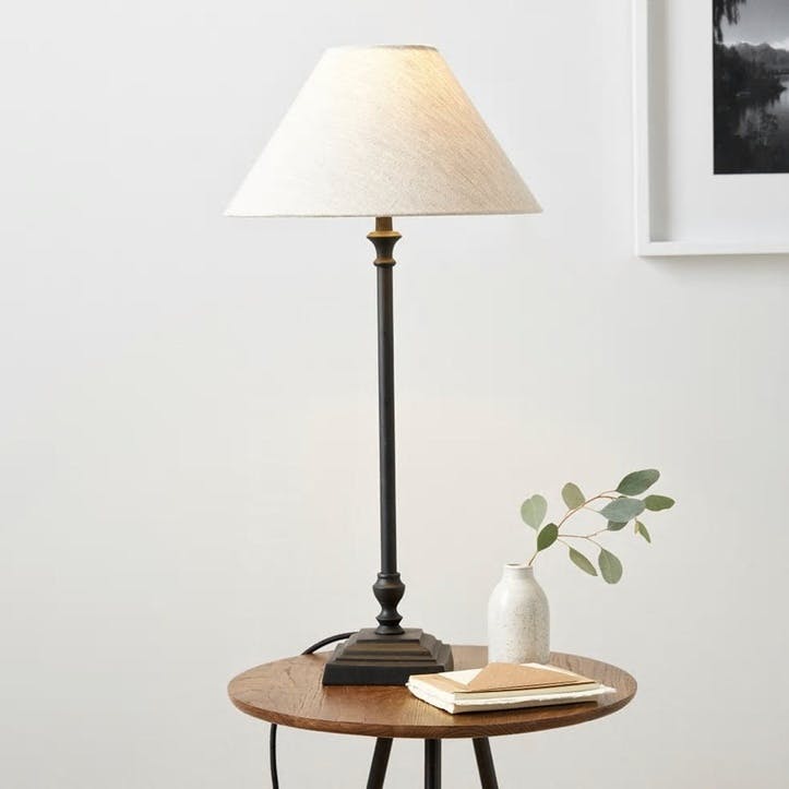 Cowley Black Metal Table Lamp