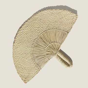 Nariño Woven Fan D24cm, Natural