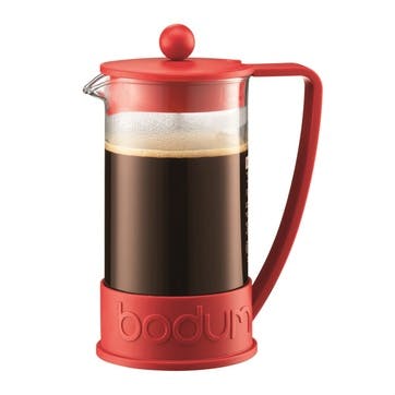 Brazil, 8 Cup Coffee Maker, 1 Litre, Red